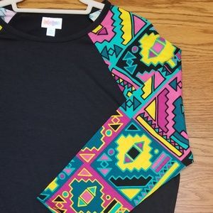 LuLaRoe Randy Raglan, sized 2XL - NWT
